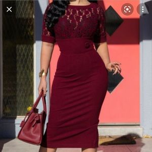 Tatyana pencil dress